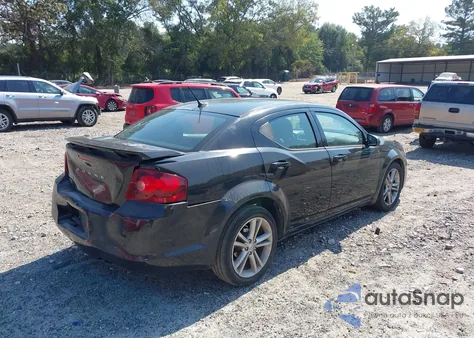 2012 Dodge Avenger Se V6 z USA, uszkodzony, nr VIN 1C3CDZAG6CN254714